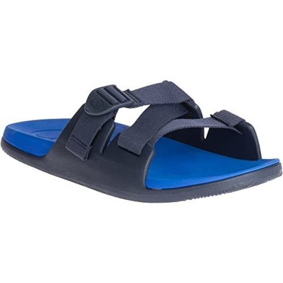 CHACO MEN'S CHILLOS SLIDE SANDAL, ACTIVE BLUE, 12 - Picture 6 of 6